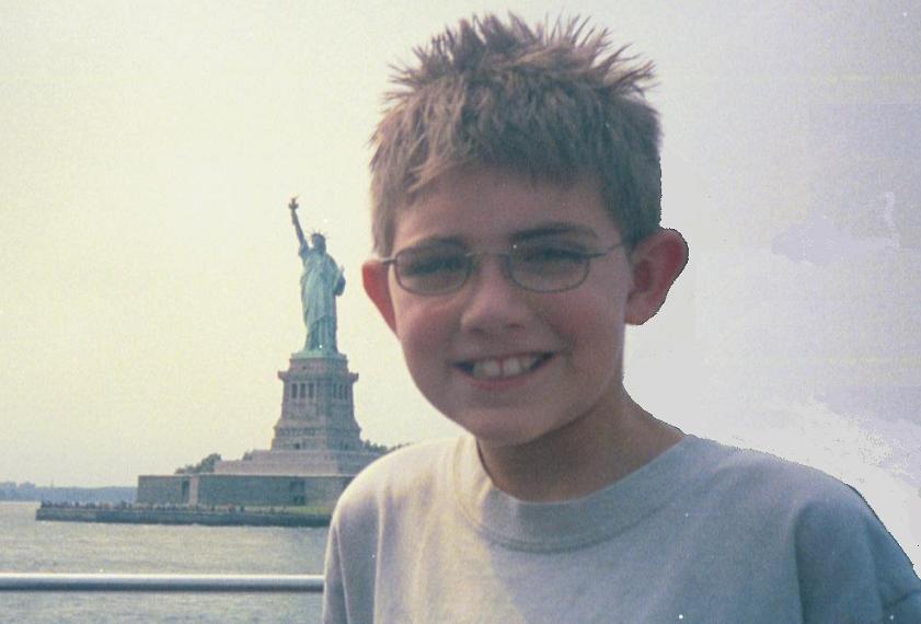 Statue of Liberty, off the coast of New Jersey
