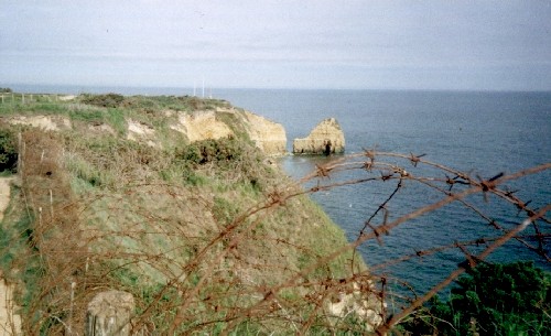 Point du Hoc (pronounced, "Hoe")