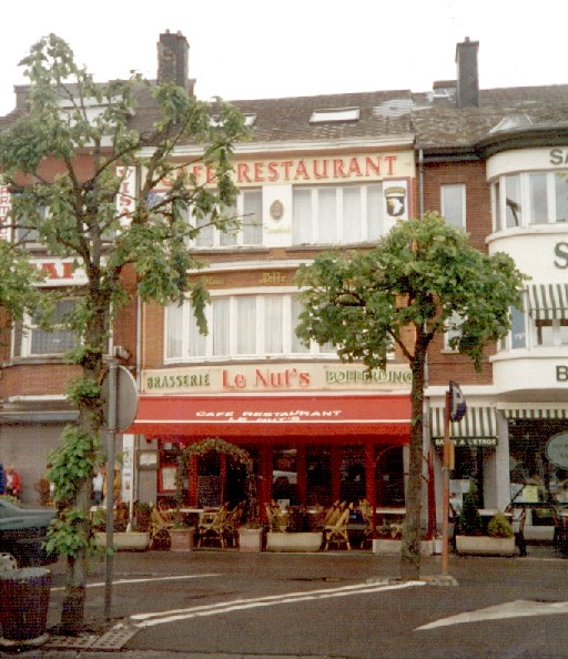 Bastogne, Belgium (note the name of the restaurant)