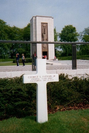 Patton's Grave, Luxembourg American Cemetery