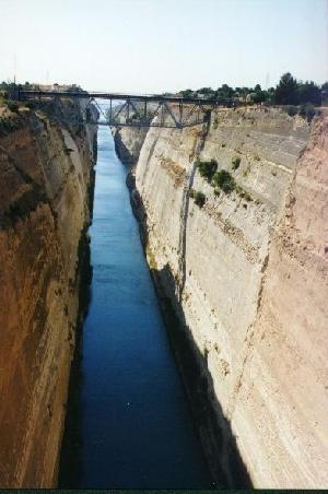 The Corinth Canal, Corinth, Greece