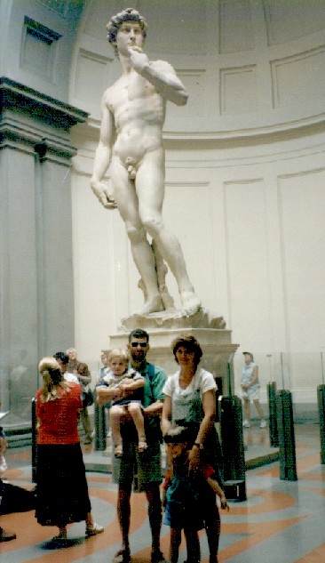 Michelangelo's David, Florence, Italy