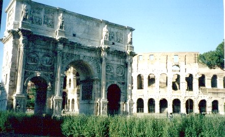 Arch of Constantine, Rome, Italy